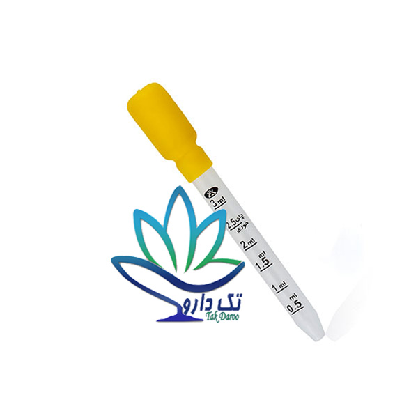 قطره چکان داروئی F.T.E CO حجم 3 میلی لیتر
